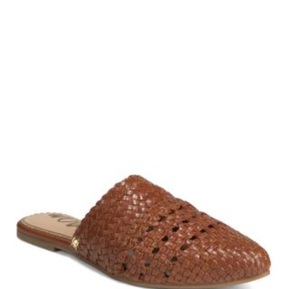 Sam Edelman Natalya Woven Leather Mules size 8